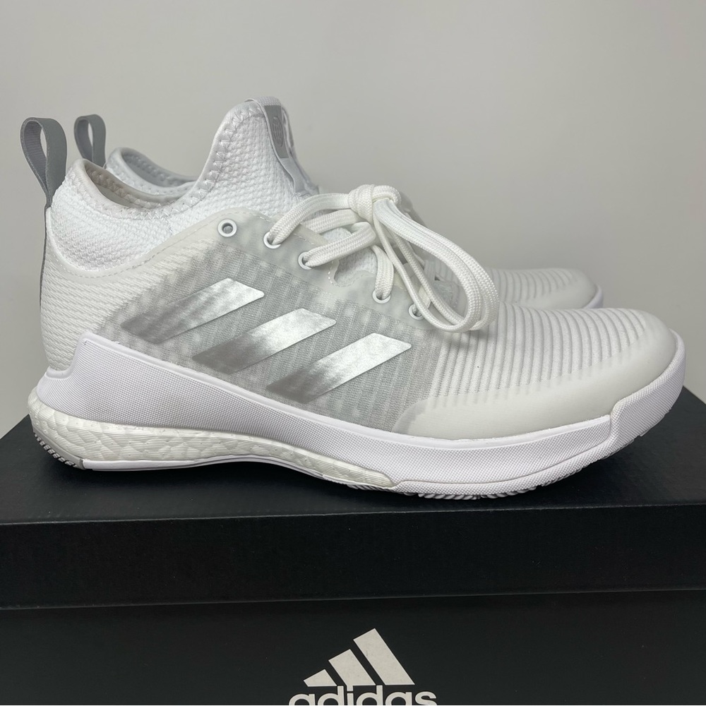 New adidas Crazyflight Mid White GY9278 Volleyball Women's 8 10.5 11 11.5 Rare